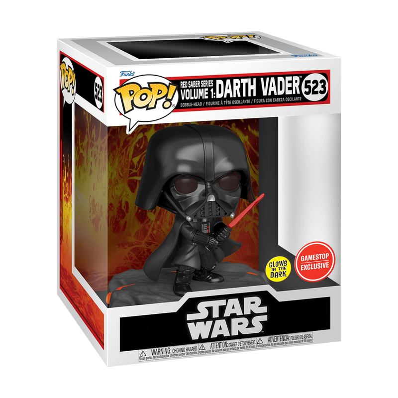 POP! DELUXE RED SABER SERIES VOLUME 1: DARTH VADER (GLOW)