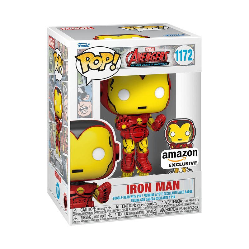 POP! IRON MAN WITH PIN